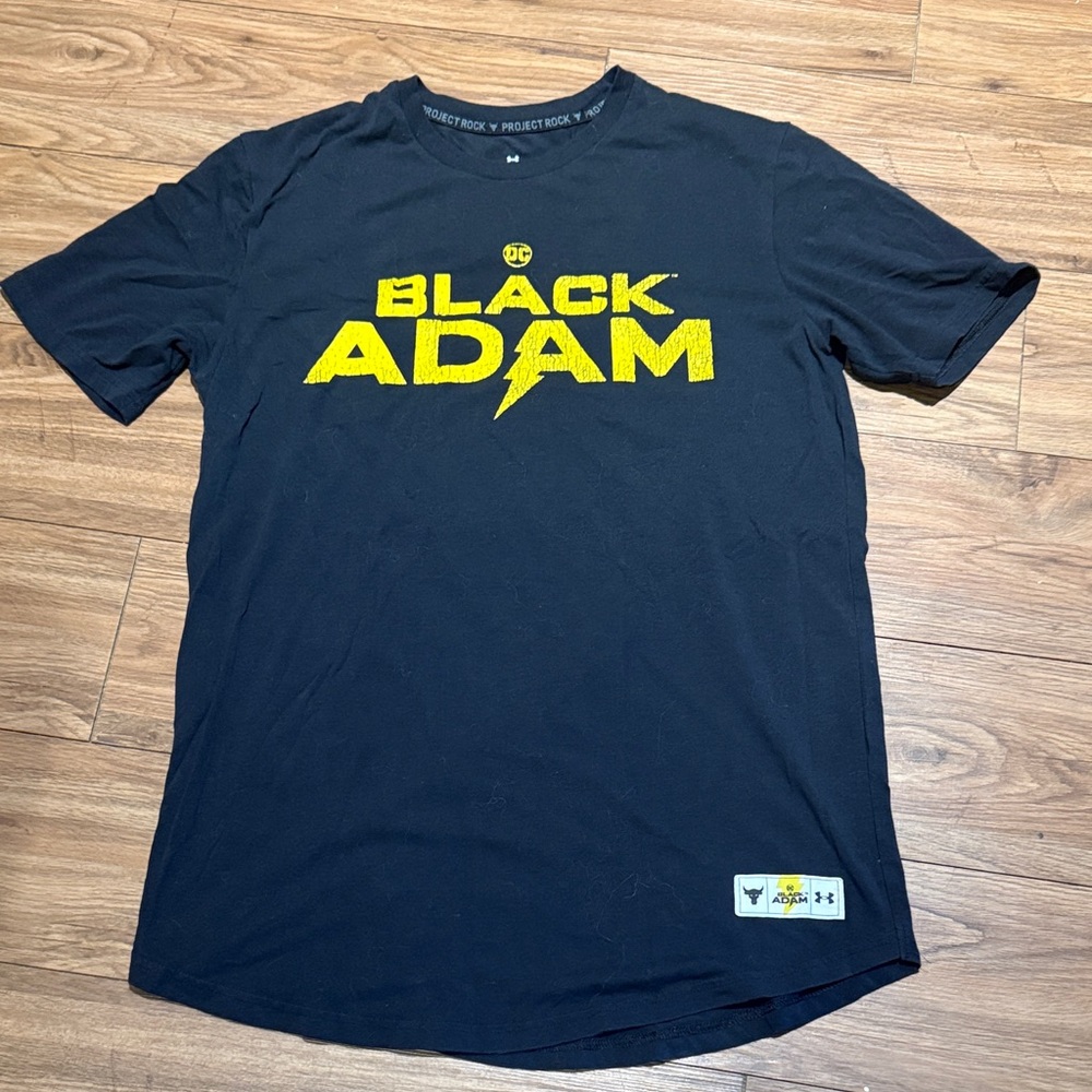 Under Armour Project Rock Black Adam Tee